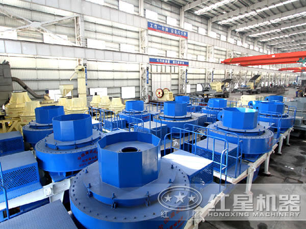 碎石制砂機生產(chǎn)車間 碎石制砂機生產(chǎn)車間