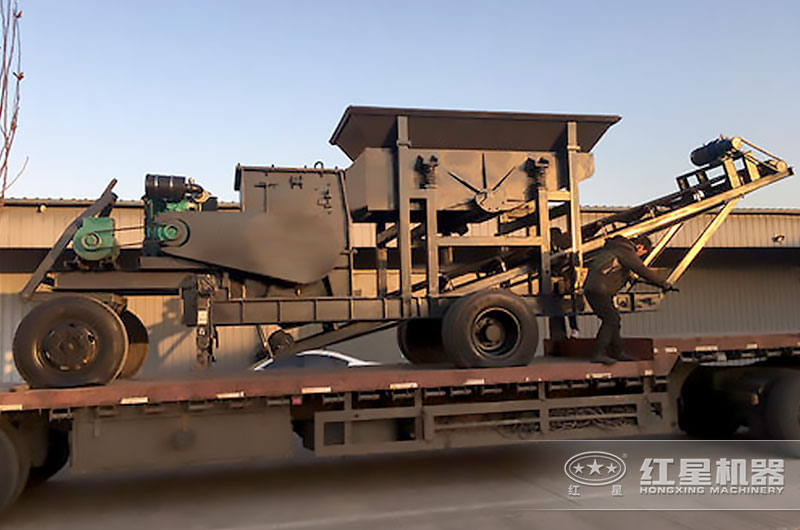 簡易版移動碎煤機(jī) 簡易版移動碎煤機(jī)