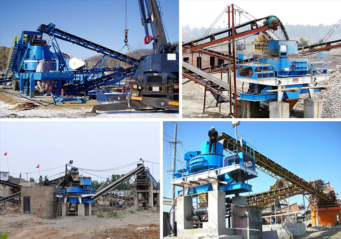 制砂生產(chǎn)現(xiàn)場 制砂生產(chǎn)現(xiàn)場