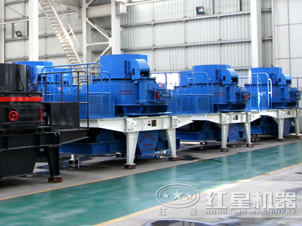 石灰?guī)r制砂機(jī)車間 石灰?guī)r制砂機(jī)車間