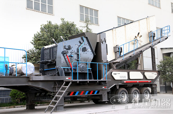 車(chē)載移動(dòng)碎石機(jī) 車(chē)載移動(dòng)碎石機(jī)