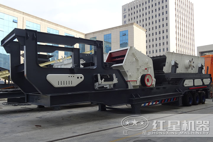 輪胎式移動破碎站 輪胎式移動破碎站