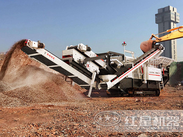 移動(dòng)碎石機(jī)處理建筑垃圾 移動(dòng)碎石機(jī)處理建筑垃圾