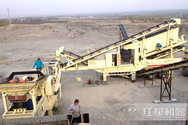 圓錐移動(dòng)破碎機(jī)現(xiàn)場(chǎng)圖 圓錐移動(dòng)破碎機(jī)現(xiàn)場(chǎng)圖