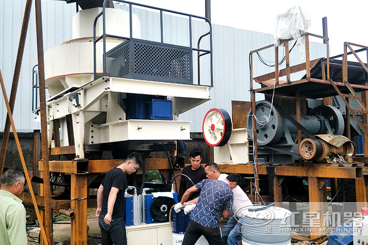 vsi5x離心沖擊式破碎機安裝 vsi5x離心沖擊式破碎機安裝