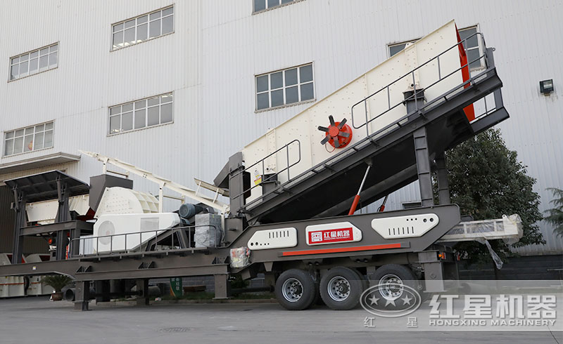 輪胎式移動碎石機 輪胎式移動碎石機