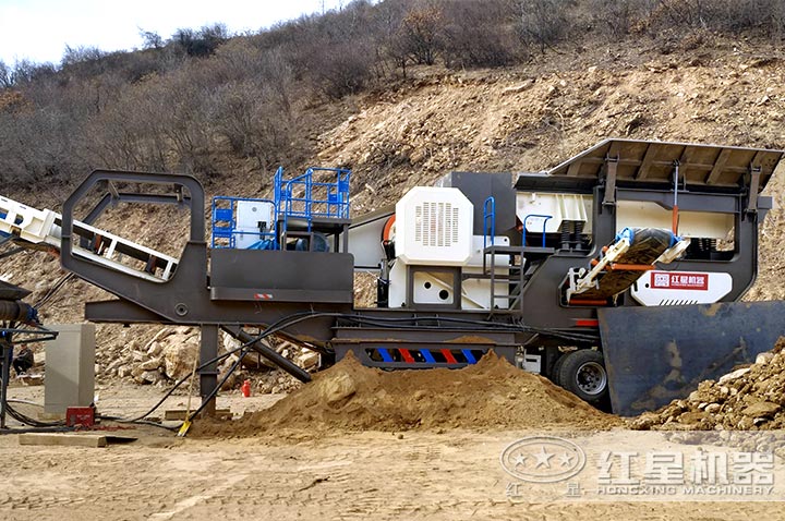 顎式移動(dòng)破碎站 顎式移動(dòng)破碎站