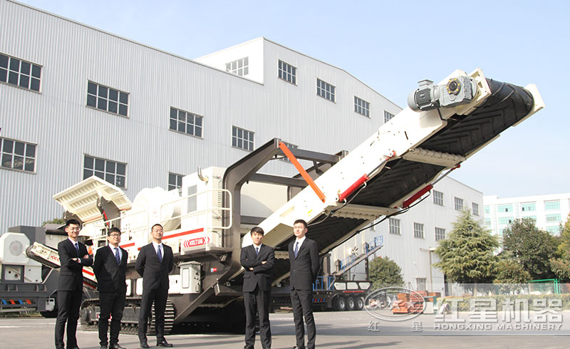 履帶式移動破碎機 履帶式移動破碎機