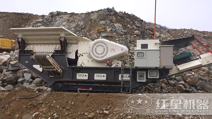 履帶顎式移動破碎機 履帶顎式移動破碎機