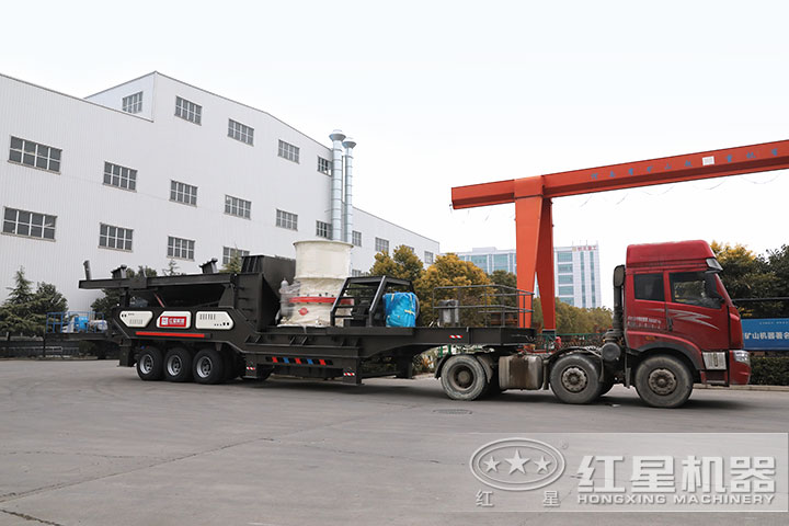 圓錐式移動破碎站 圓錐式移動破碎站