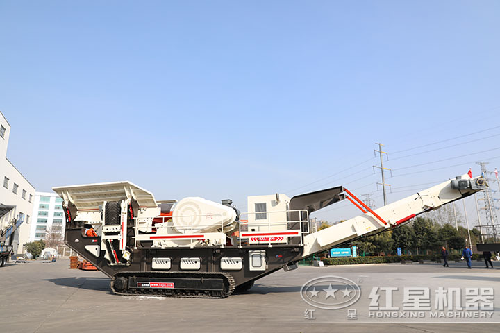 全液壓履帶式移動(dòng)破碎篩分一體機(jī) 全液壓履帶式移動(dòng)破碎篩分一體機(jī)