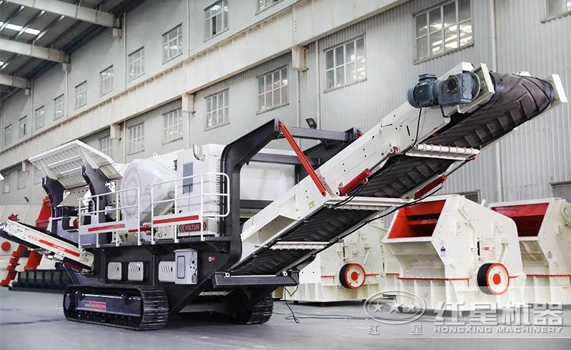 履帶式環(huán)保移動破石機械 履帶式環(huán)保移動破石機械