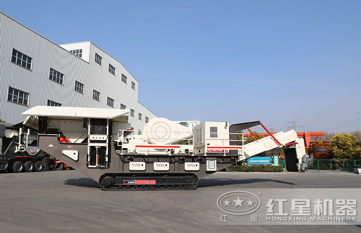 可流動作業(yè)的混凝土塊粉碎機(jī) 可流動作業(yè)的混凝土塊粉碎機(jī)