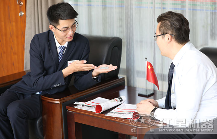 合作共贏，來(lái)廠(chǎng)客戶(hù)物料展示