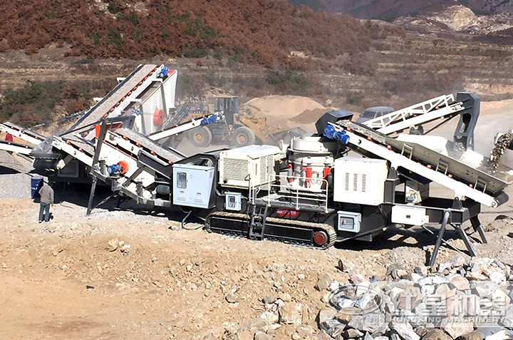 時產(chǎn)500噸石子生產(chǎn)線現(xiàn)場 時產(chǎn)500噸石子生產(chǎn)線現(xiàn)場
