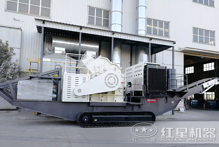 履帶移動(dòng)式人造沙子機(jī)器 履帶移動(dòng)式人造沙子機(jī)器