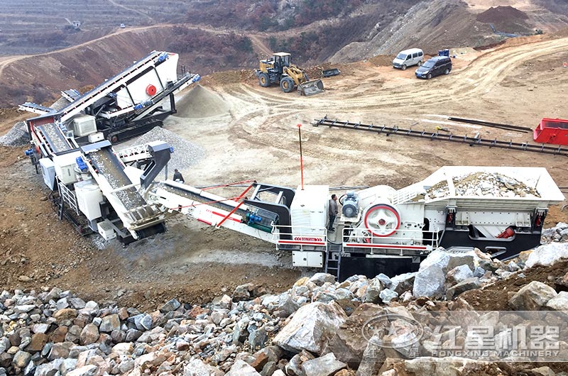 移動制砂機生產(chǎn)現(xiàn)場 移動制砂機生產(chǎn)現(xiàn)場