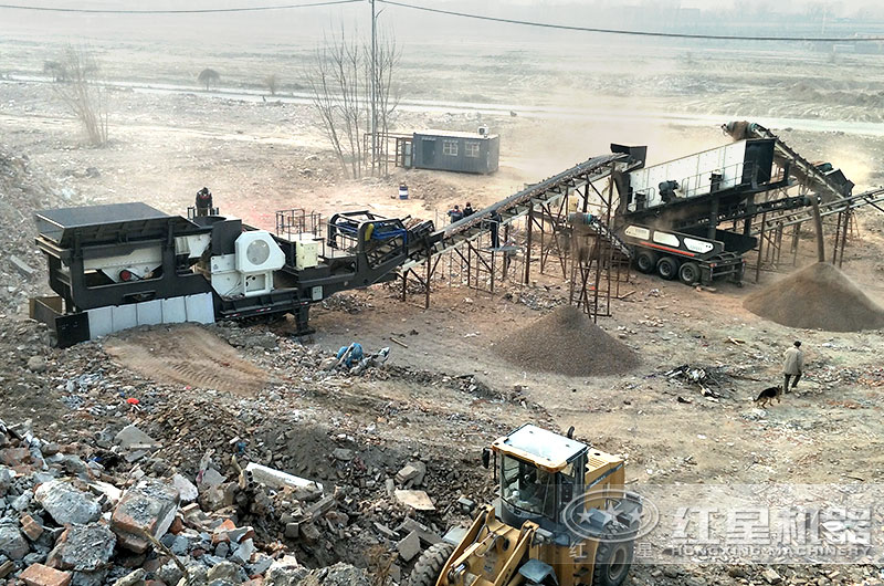 建筑垃圾處理現(xiàn)場(chǎng) 建筑垃圾處理現(xiàn)場(chǎng)