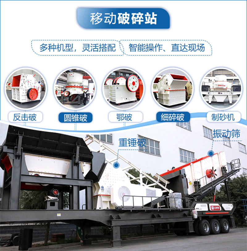 移動(dòng)破碎站搭配方案 移動(dòng)破碎站搭配方案