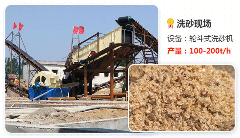 輪式洗砂機產(chǎn)量高、效果好