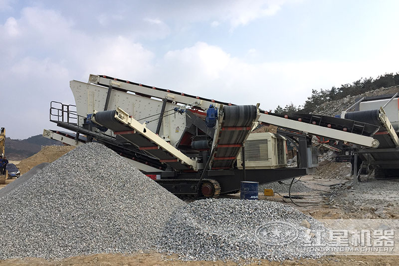 石子廠生產(chǎn)現(xiàn)場(chǎng) 石子廠生產(chǎn)現(xiàn)場(chǎng)