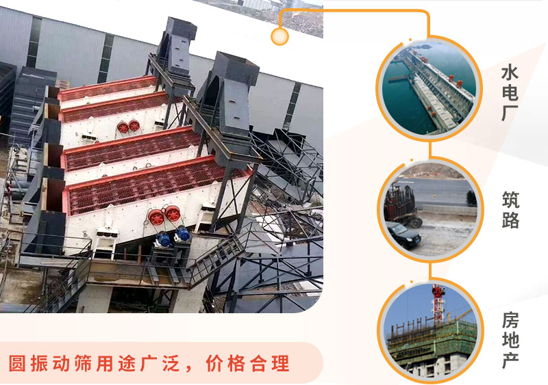 圓振動篩應(yīng)用領(lǐng)域 圓振動篩應(yīng)用領(lǐng)域