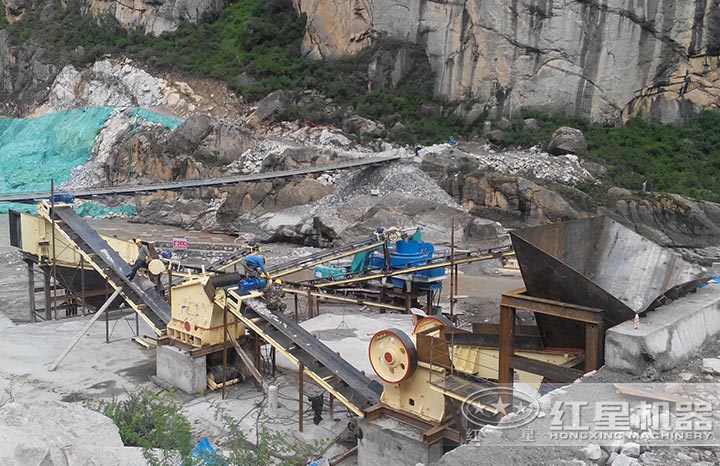 固定式破碎生產(chǎn)線 固定式破碎生產(chǎn)線