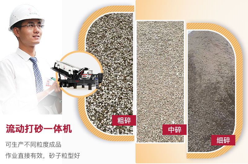 流動打沙一體機(jī)成品展示 流動打沙一體機(jī)成品展示