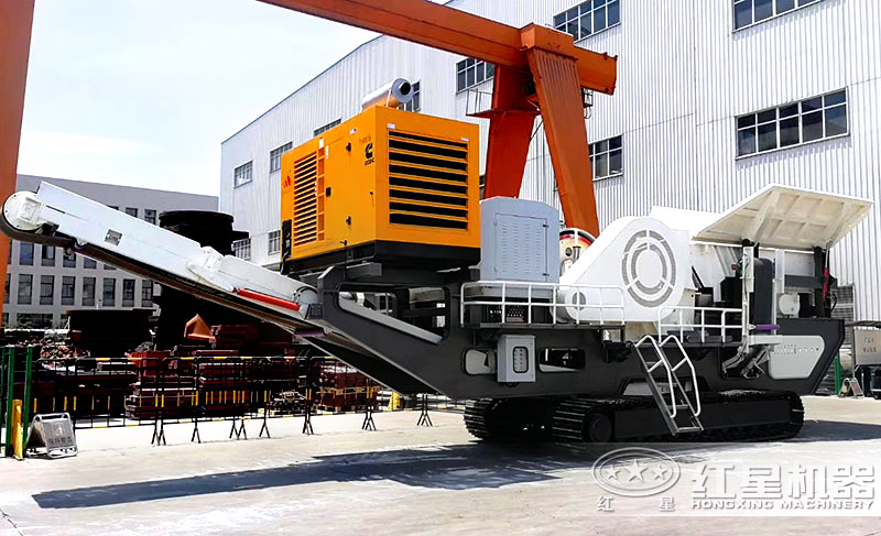 履帶式小型建筑廢料粉碎機 履帶式小型建筑廢料粉碎機