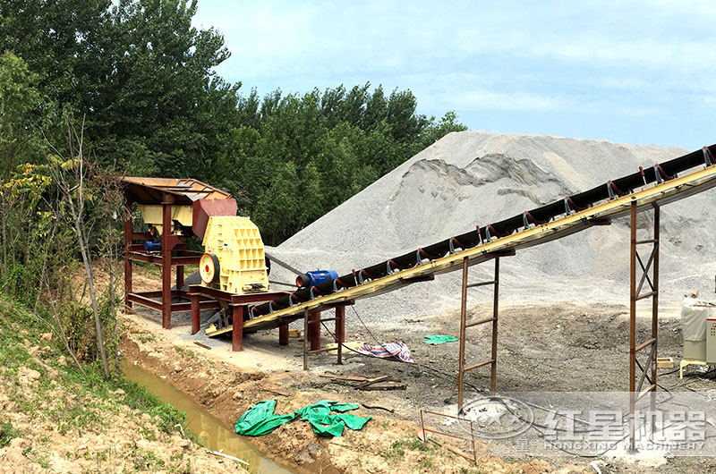 錘破可自成一條線，省去一級(jí)二級(jí)破碎過(guò)程