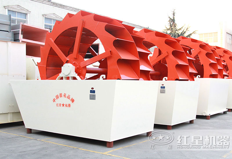 輪斗式洗砂機 輪斗式洗砂機