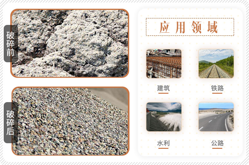 花崗巖破碎前后及應(yīng)用范圍 花崗巖破碎前后及應(yīng)用范圍