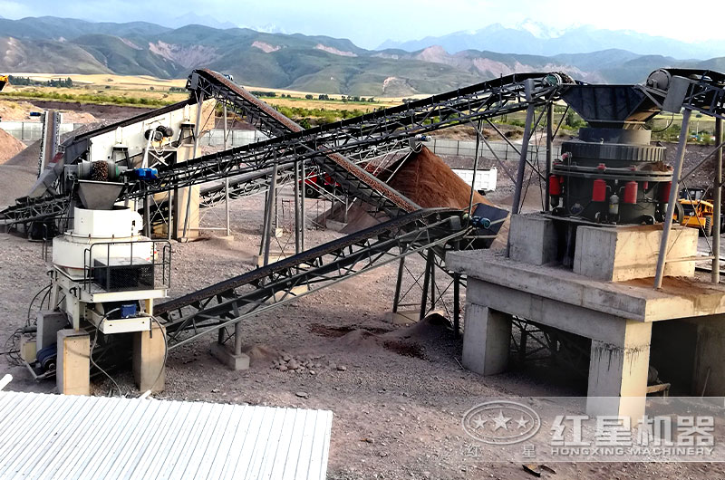 干式制砂生產(chǎn)線實拍 干式制砂生產(chǎn)線實拍