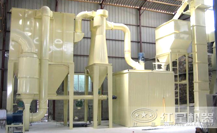 微粉磨車間實(shí)拍 微粉磨車間實(shí)拍