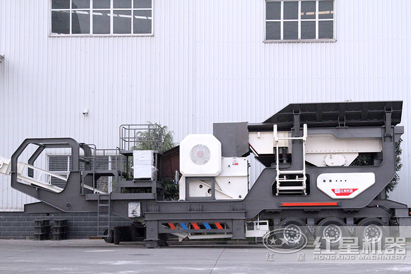 輪胎石料移動(dòng)破碎站 輪胎石料移動(dòng)破碎站