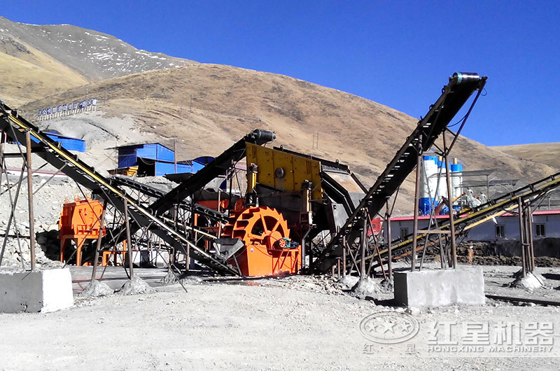 小型洗砂機(jī)現(xiàn)場 小型洗砂機(jī)現(xiàn)場