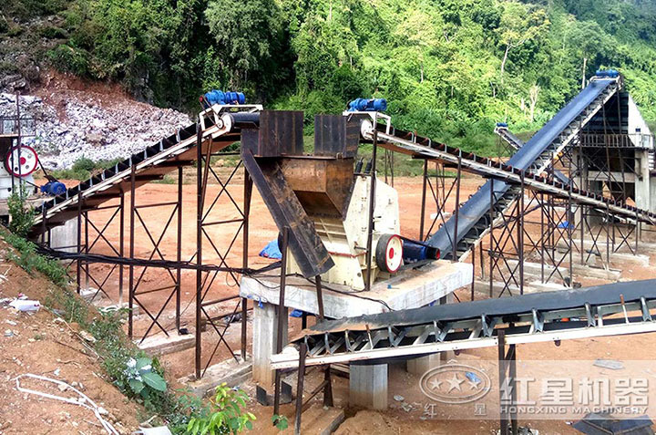 老撾青石破碎生產(chǎn)線 老撾青石破碎生產(chǎn)線