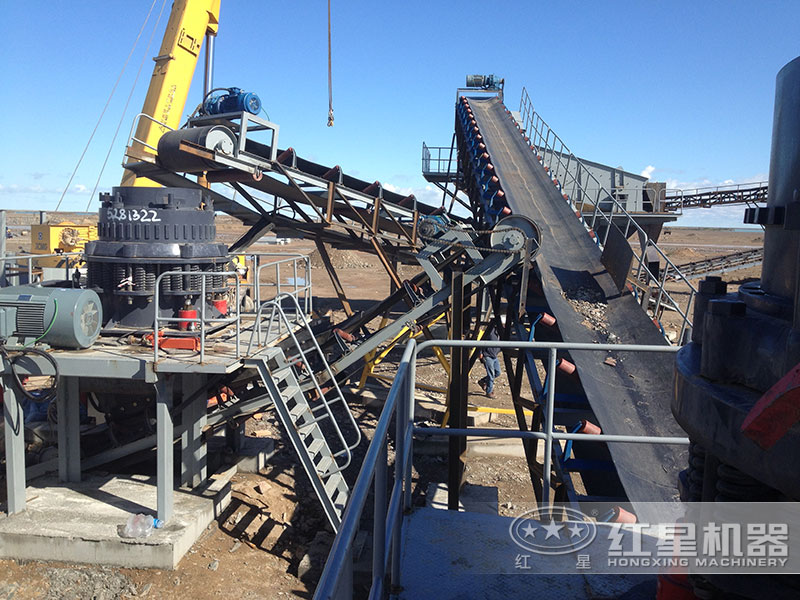砂石骨料生產(chǎn)線現(xiàn)場 砂石骨料生產(chǎn)線現(xiàn)場