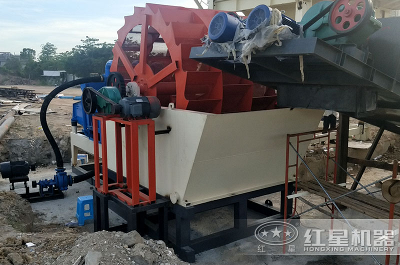 洗砂機(jī)安裝現(xiàn)場圖片 洗砂機(jī)安裝現(xiàn)場圖片