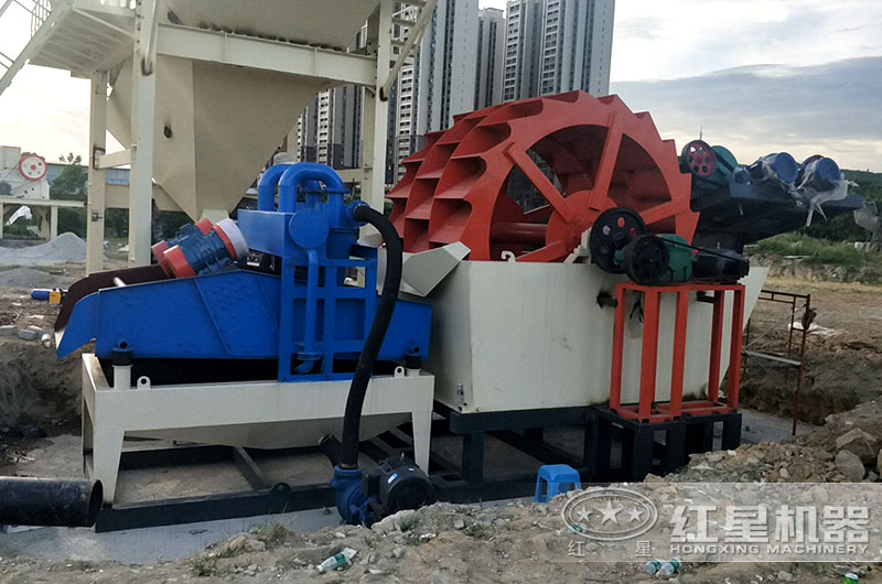 洗砂設(shè)備安裝現(xiàn)場 洗砂設(shè)備安裝現(xiàn)場