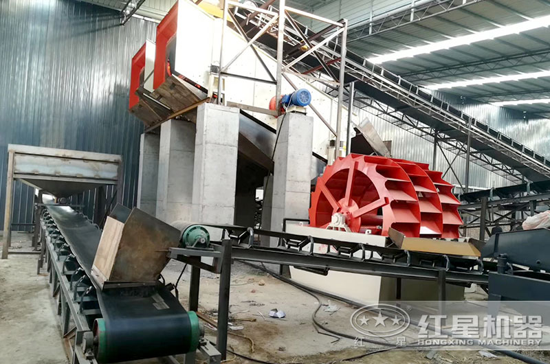 洗砂機(jī)生產(chǎn)現(xiàn)場 洗砂機(jī)生產(chǎn)現(xiàn)場