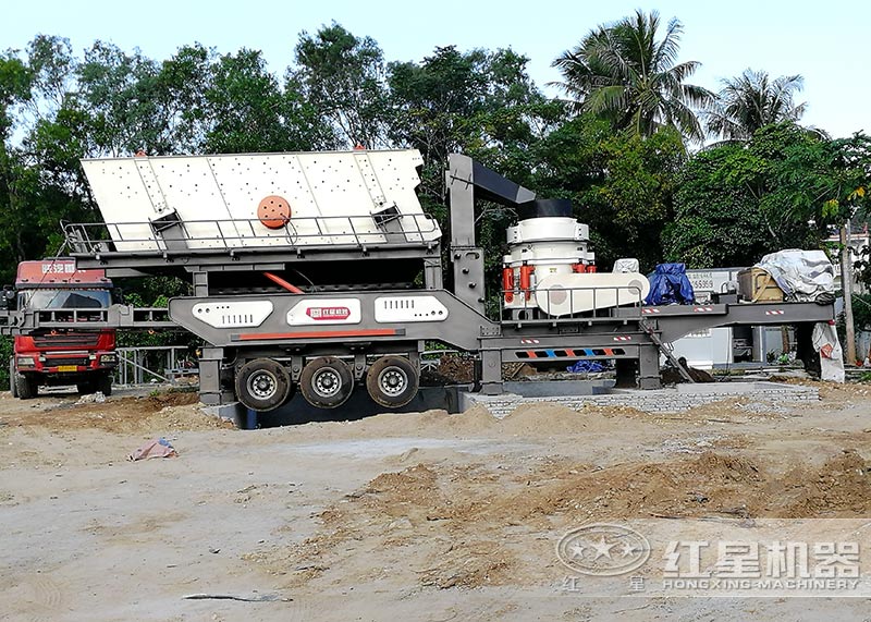 移動圓錐破碎生產(chǎn)線 移動圓錐破碎生產(chǎn)線