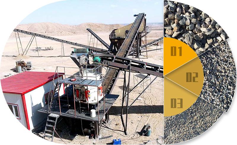 礦山液壓圓錐式破碎機現場及成品 礦山液壓圓錐式破碎機現場及成品