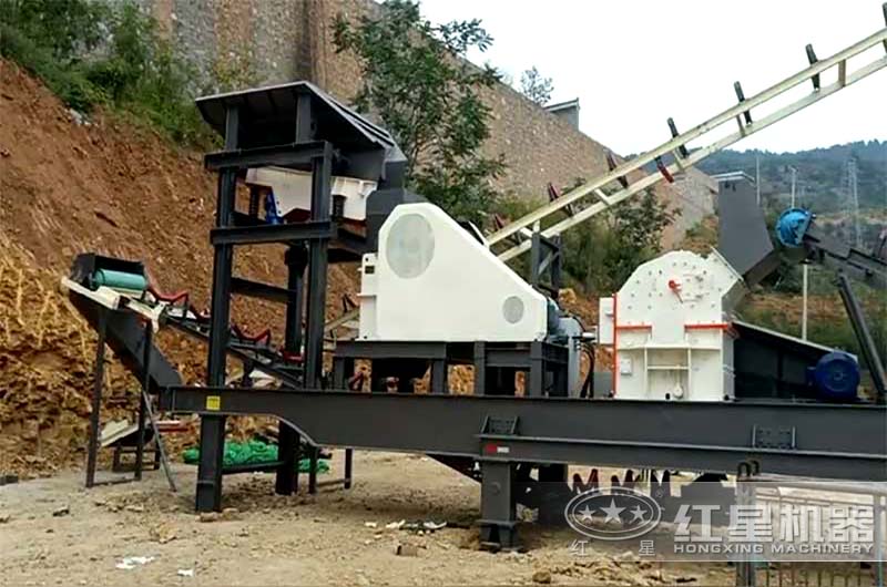 一小時60噸的建筑垃圾制沙設備——移動圖1 一小時60噸的建筑垃圾制沙設備——移動圖1